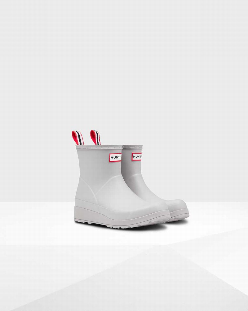 Botas Hunter Original Play Short Mid-Calf Feminino Cinzentas | 38621213