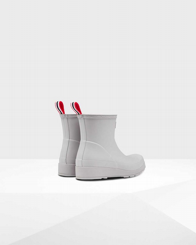 Botas Hunter Original Play Short Mid-Calf Feminino Cinzentas | 38621213