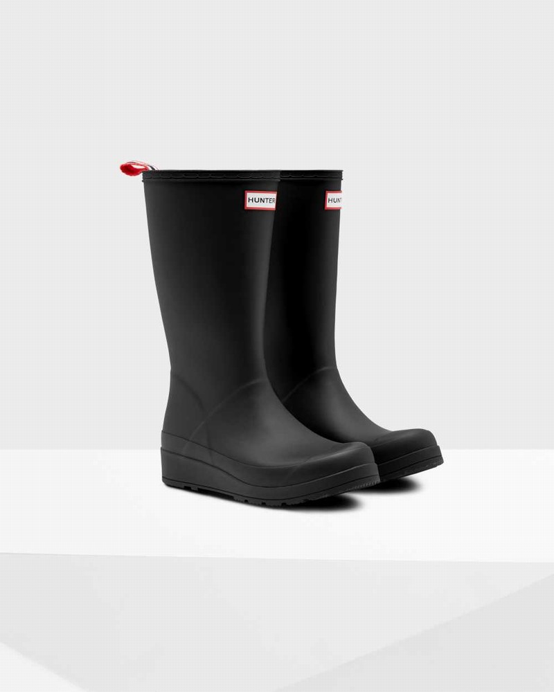 Botas Hunter Original Play Tall Mid-Calf Feminino Pretas | 404802243