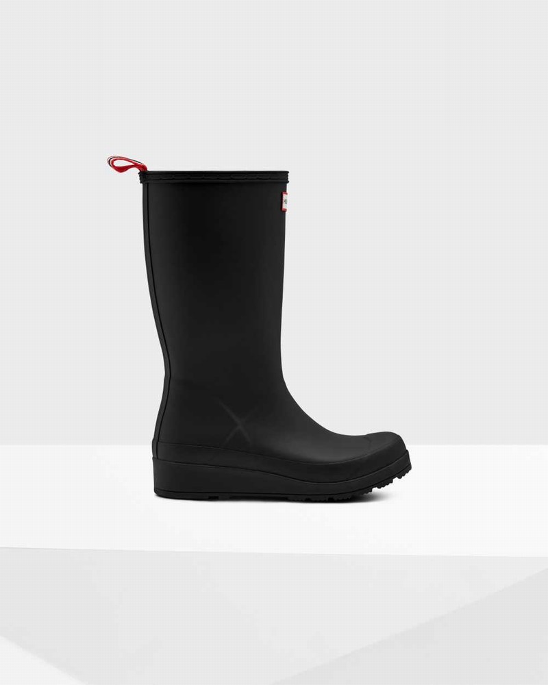Botas Hunter Original Play Tall Mid-Calf Feminino Pretas | 404802243
