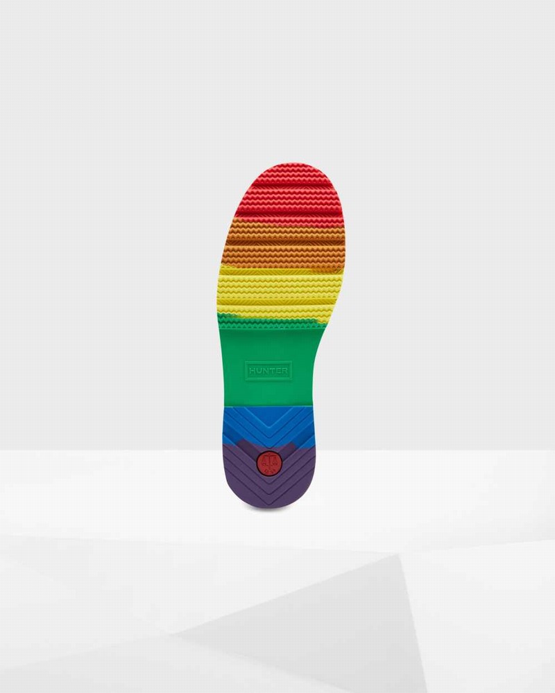 Botas Hunter Original Pride Play Flatform Mid-Calf Feminino Branco | 28207667