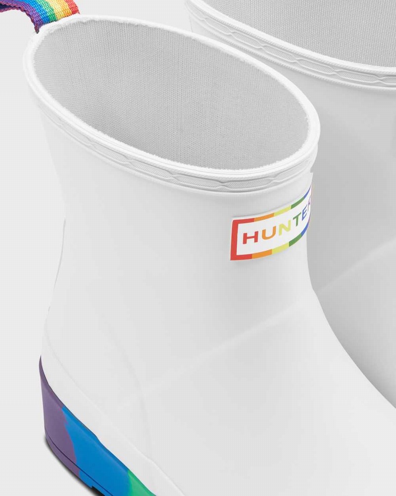 Botas Hunter Original Pride Play Flatform Mid-Calf Feminino Branco | 28207667