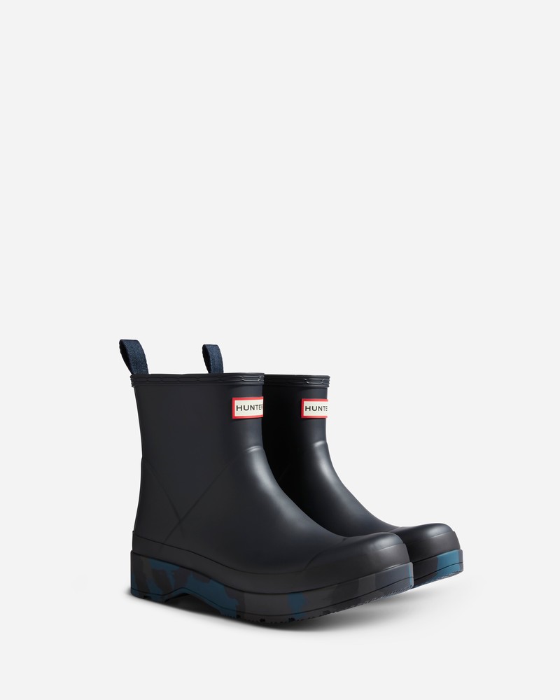 Botas Hunter Play Short Camo Sole Masculino Pretas | 827595449