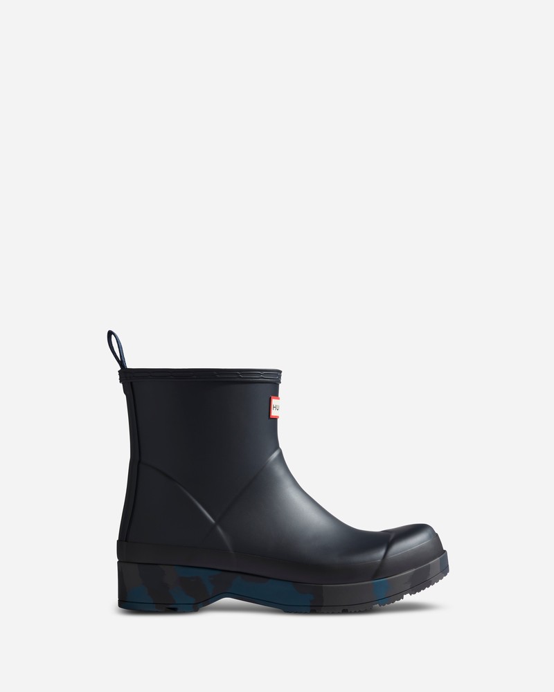 Botas Hunter Play Short Camo Sole Masculino Pretas | 827595449