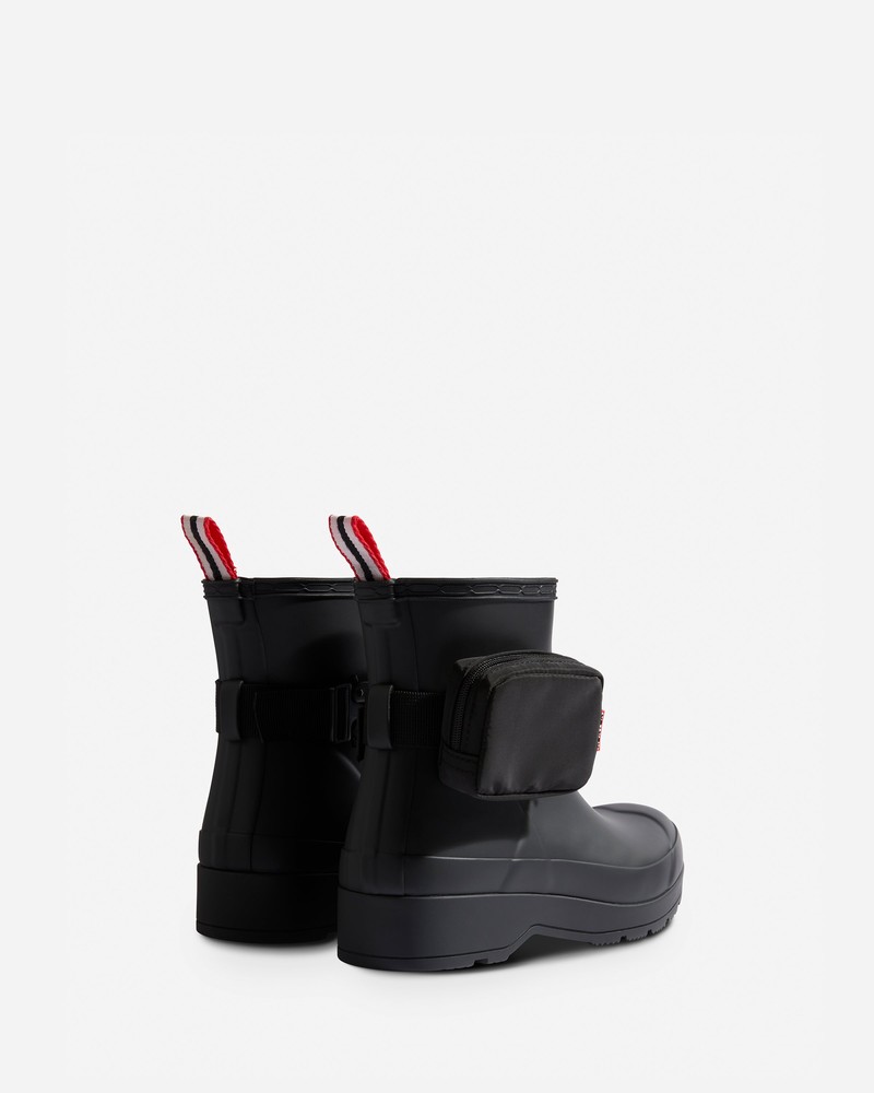 Botas Hunter Play Short Pouch Buckle Belt Feminino Pretas | 471351859