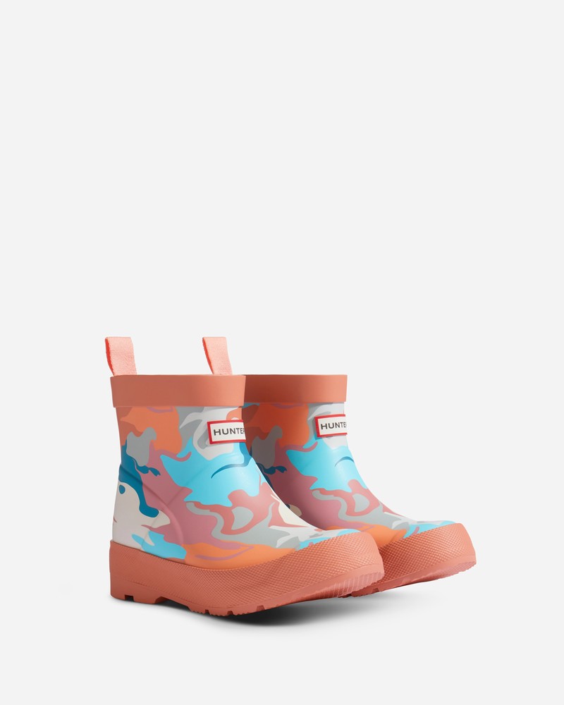 Botas Hunter Play Water Camo Print Criança Rosa | 414803268