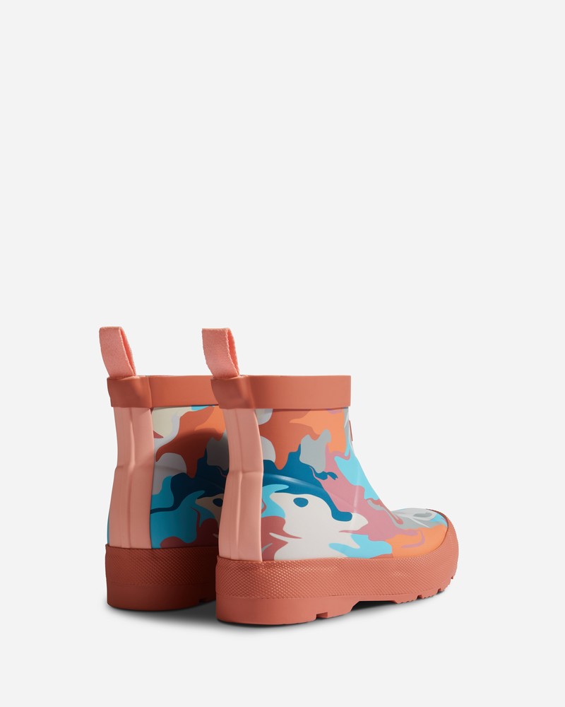 Botas Hunter Play Water Camo Print Criança Rosa | 414803268