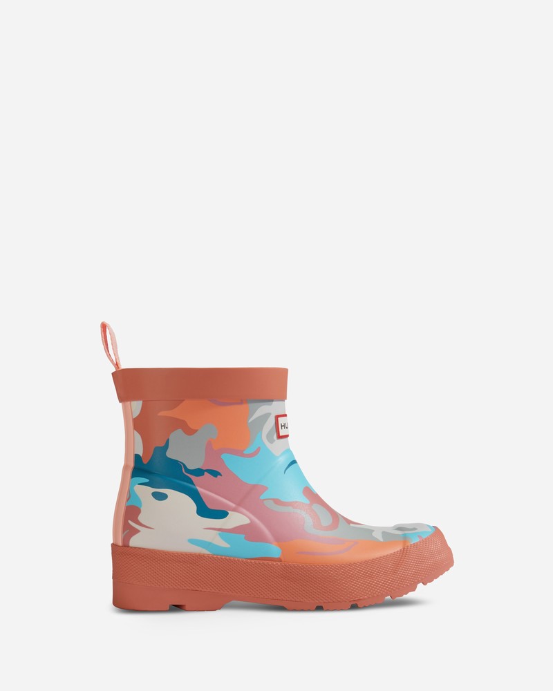 Botas Hunter Play Water Camo Print Criança Rosa | 414803268