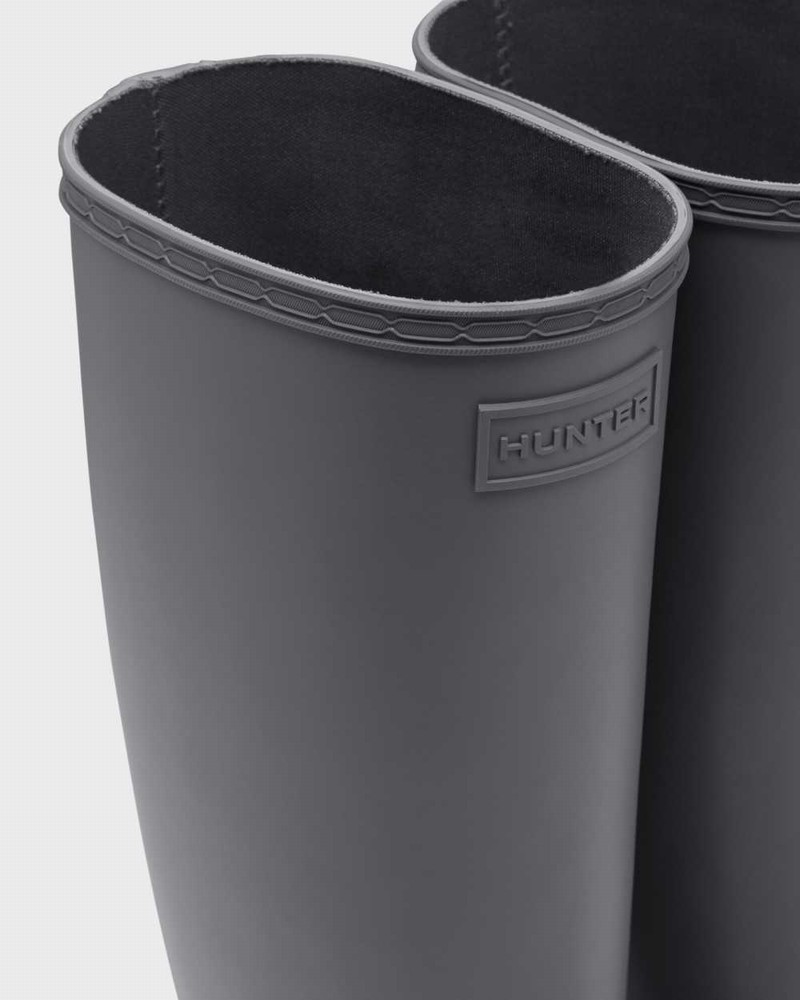 Botas Hunter Refined Slim Fit Creeper Tall Feminino Pretas | 305241958