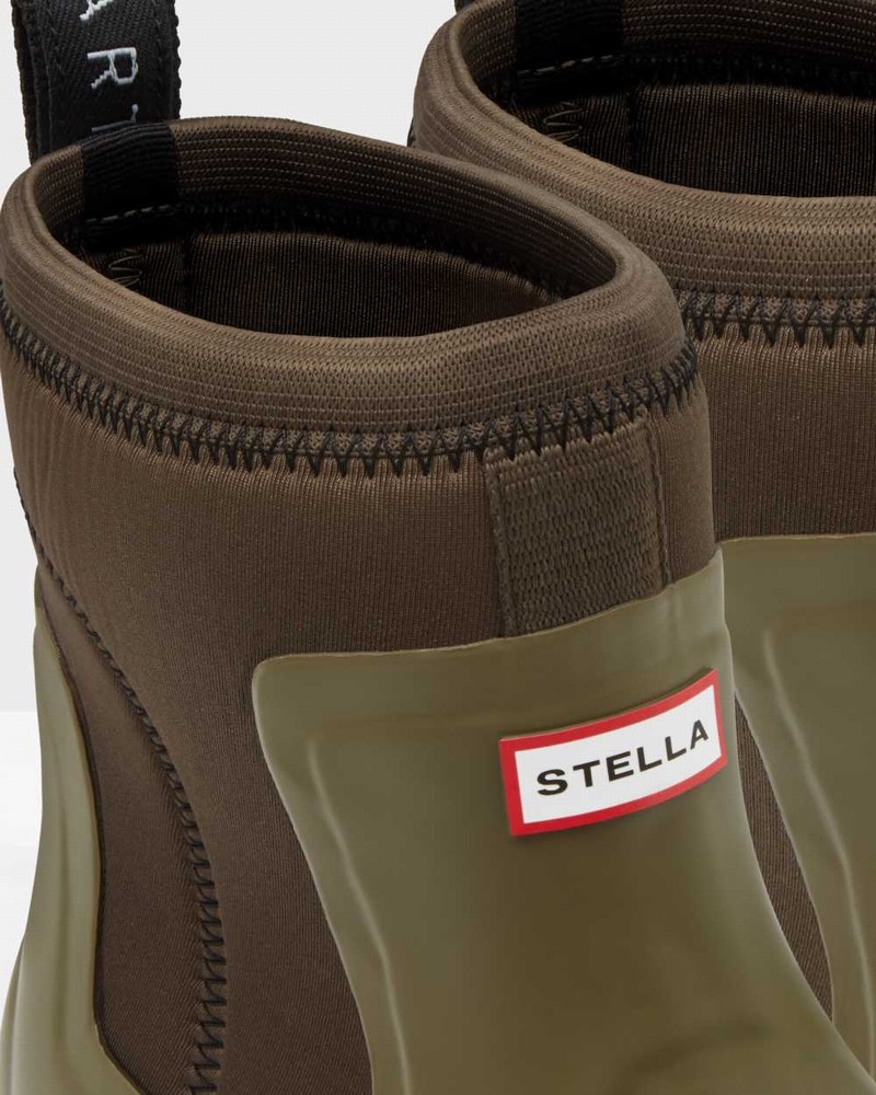 Botas Hunter Stella McCartney x Feminino Verde Oliva | 140495967