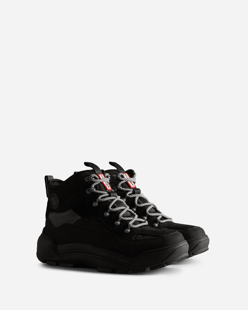 Botas Hunter Urban Explorer Lace-Up Leather Commando Masculino Pretas | 329607978