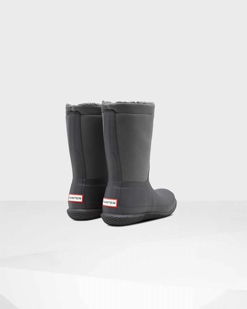 Botas Inverno Hunter Original Insulated Roll Top Sherpa Feminino Pretas | 928306102