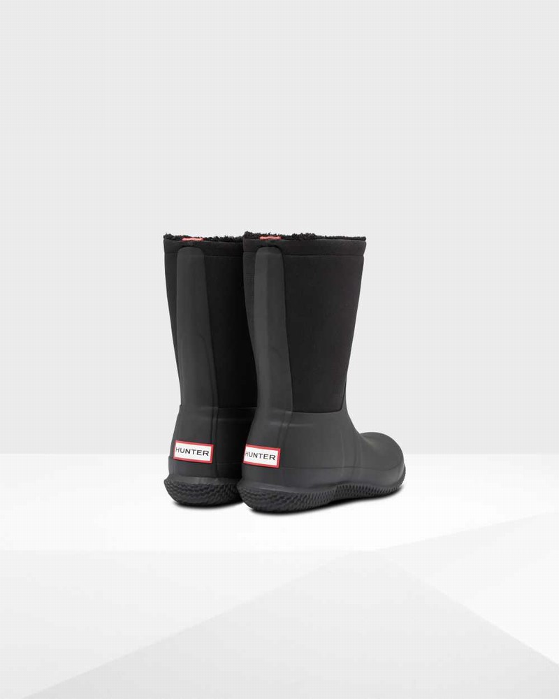 Botas Inverno Hunter Original Insulated Roll Top Sherpa Feminino Pretas | 882590306