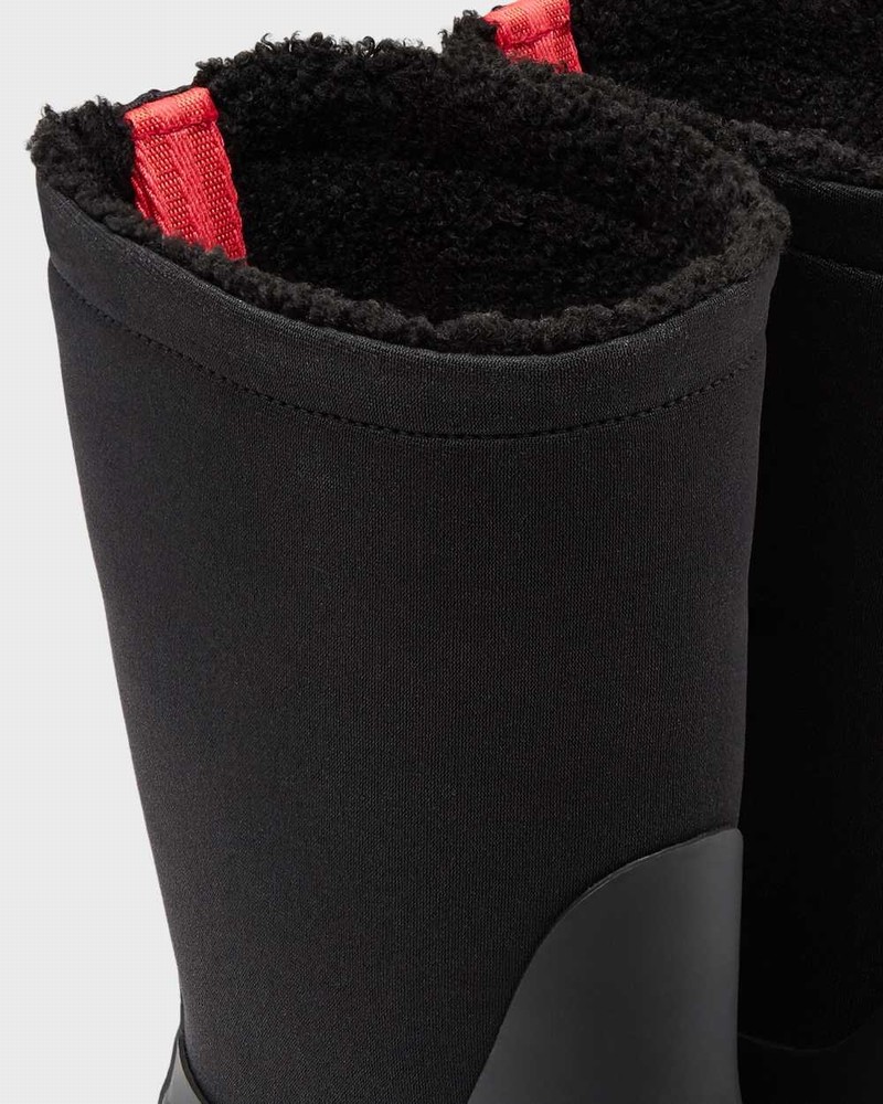 Botas Inverno Hunter Original Insulated Roll Top Sherpa Feminino Pretas | 882590306