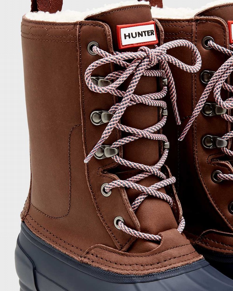Botas Inverno Hunter Original Insulated Pac Feminino Marrom | 546627429