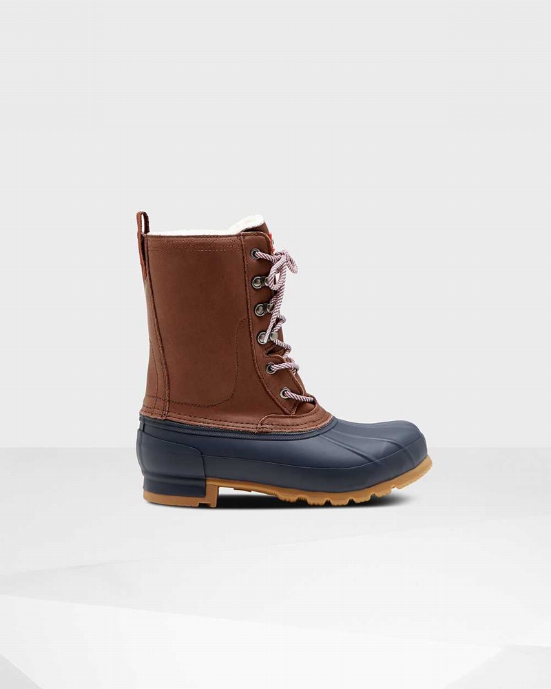 Botas Inverno Hunter Original Insulated Pac Feminino Marrom | 546627429