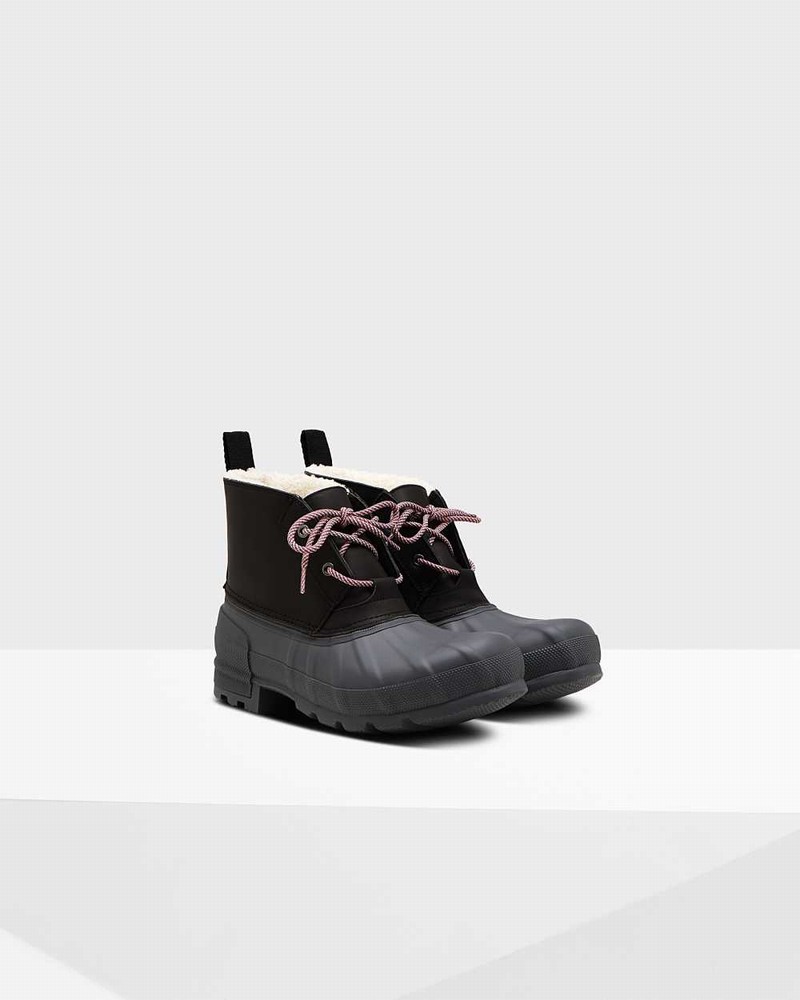 Botas Inverno Hunter Original Short Insulated Pac Masculino Pretas | 98643270