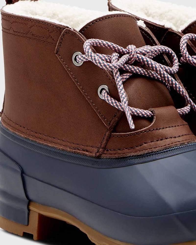 Botas Inverno Hunter Original Short Insulated Pac Feminino Marrom | 993575265