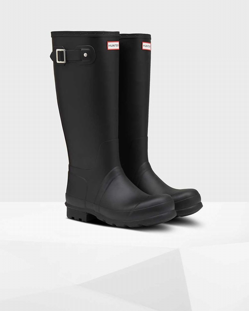 Botas Inverno Hunter Original Tall Insulated Masculino Pretas | 674869325