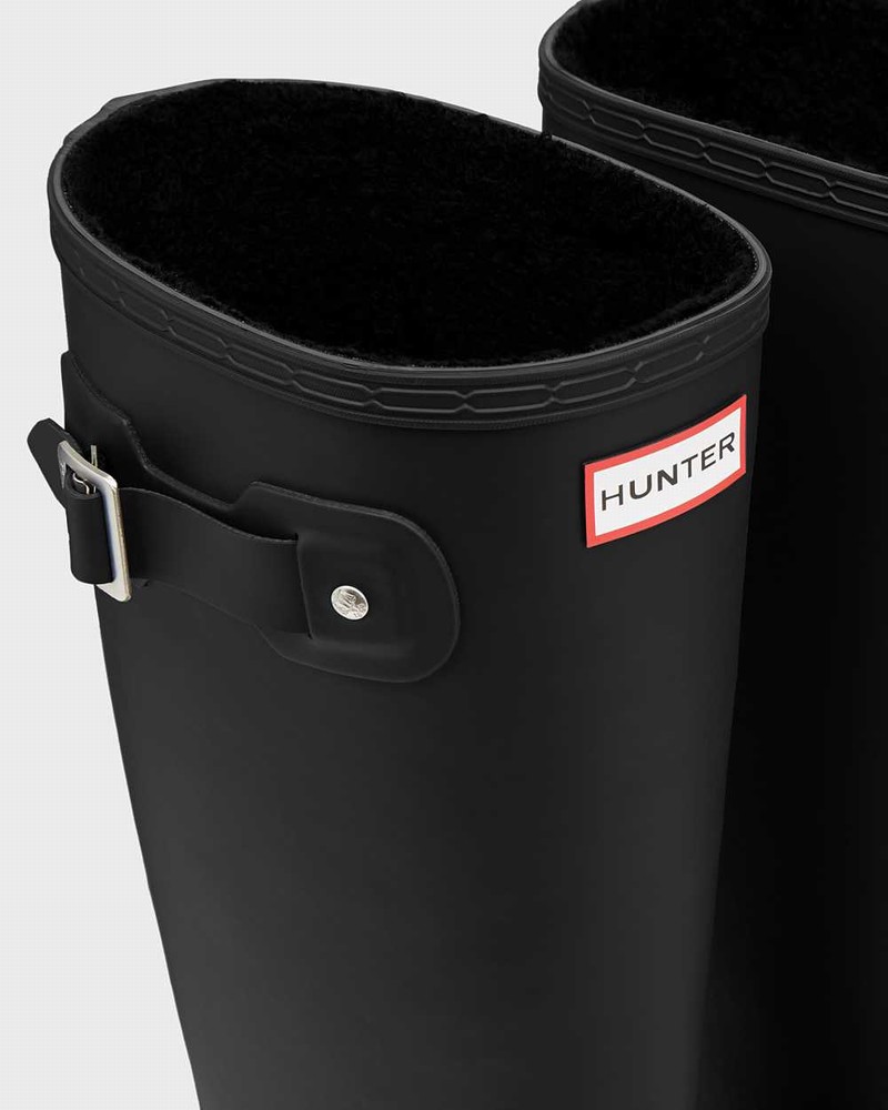 Botas Inverno Hunter Original Tall Insulated Masculino Pretas | 674869325