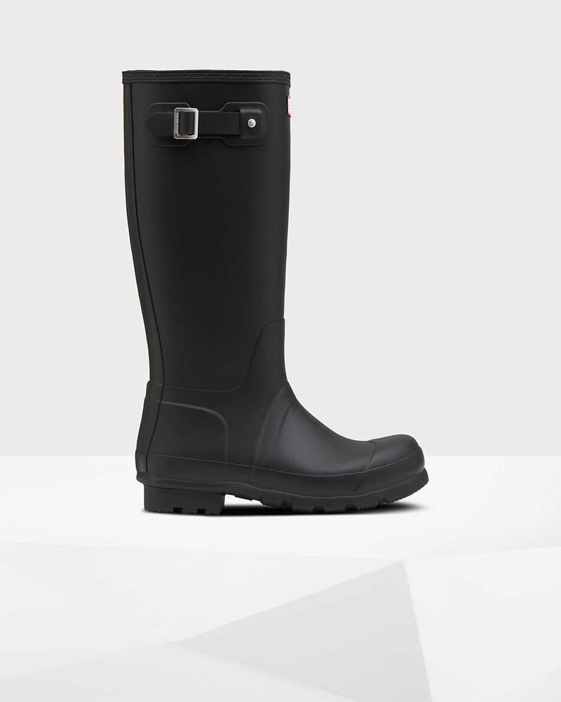 Botas Inverno Hunter Original Tall Insulated Masculino Pretas | 674869325