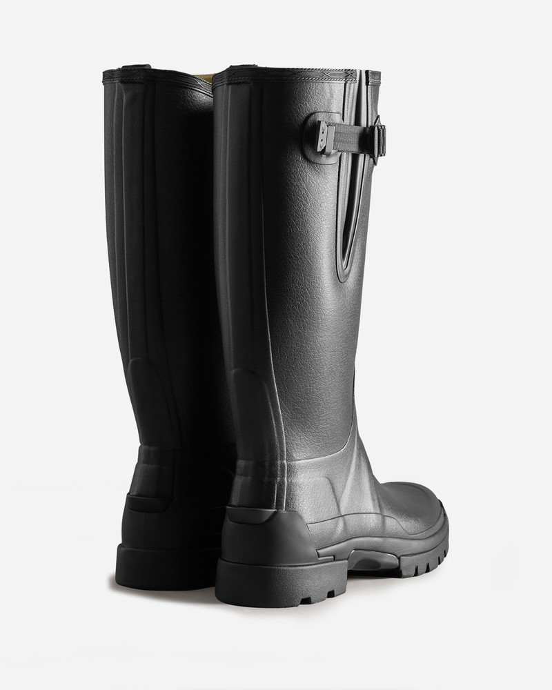 Botas Wellington Hunter Balmoral Adjustable 3mm Neoprene Masculino Pretas | 261034092