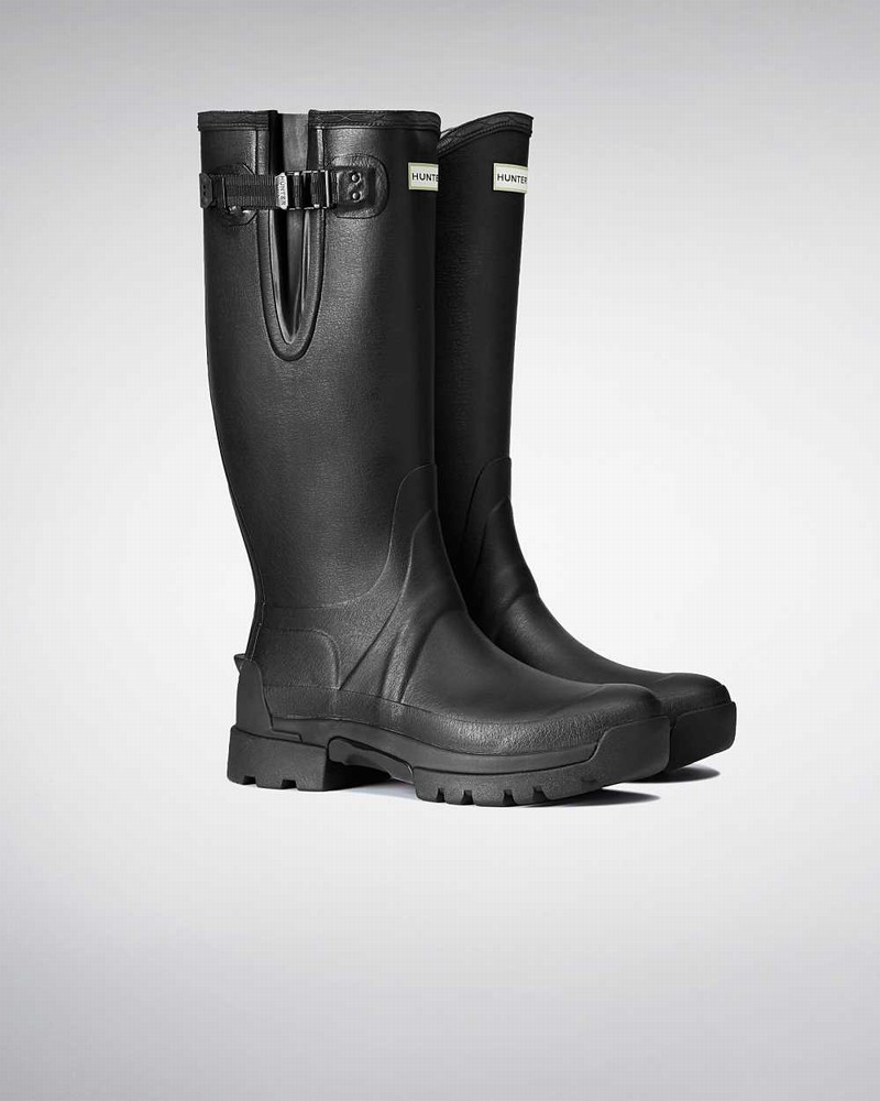 Botas Wellington Hunter Balmoral Adjustable 3mm Neoprene Masculino Pretas | 737509703