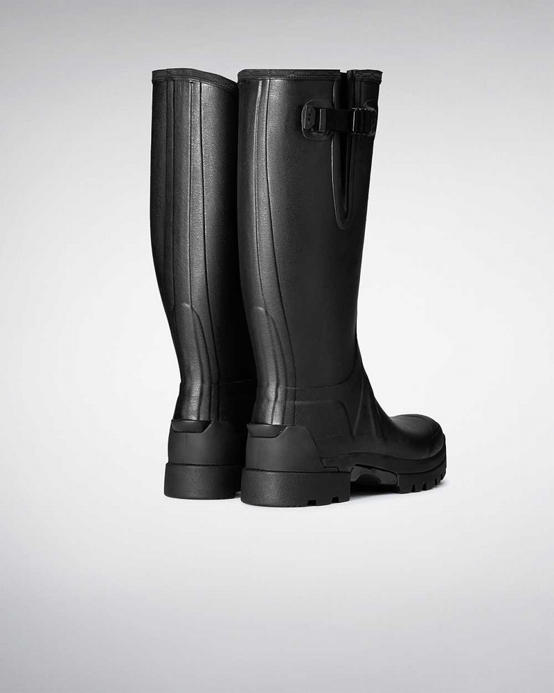 Botas Wellington Hunter Balmoral Adjustable 3mm Neoprene Masculino Pretas | 737509703