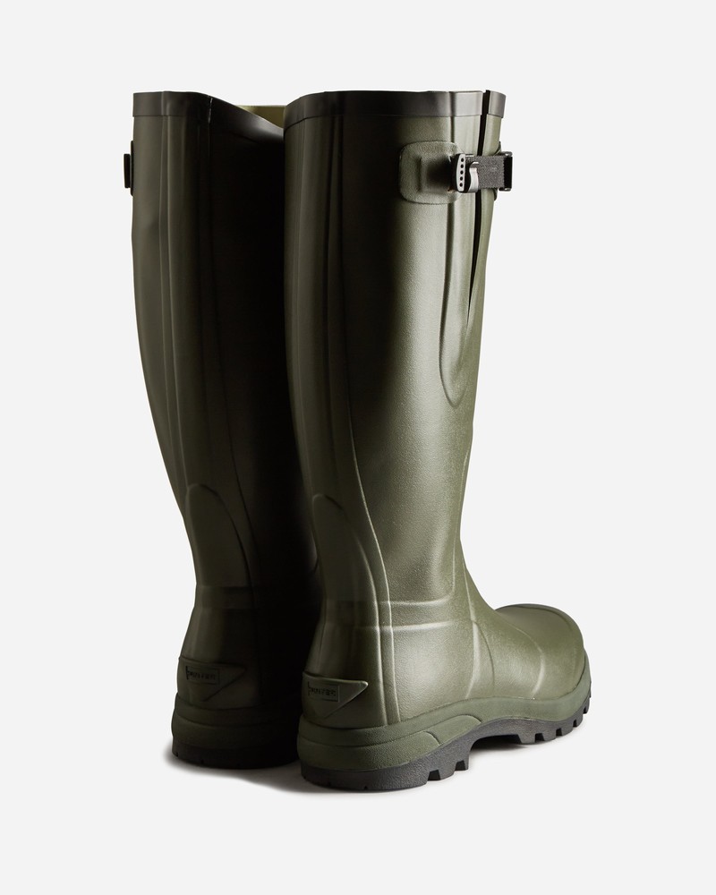 Botas Wellington Hunter Balmoral Classic Side Adjustable Feminino Verdes | 894434625