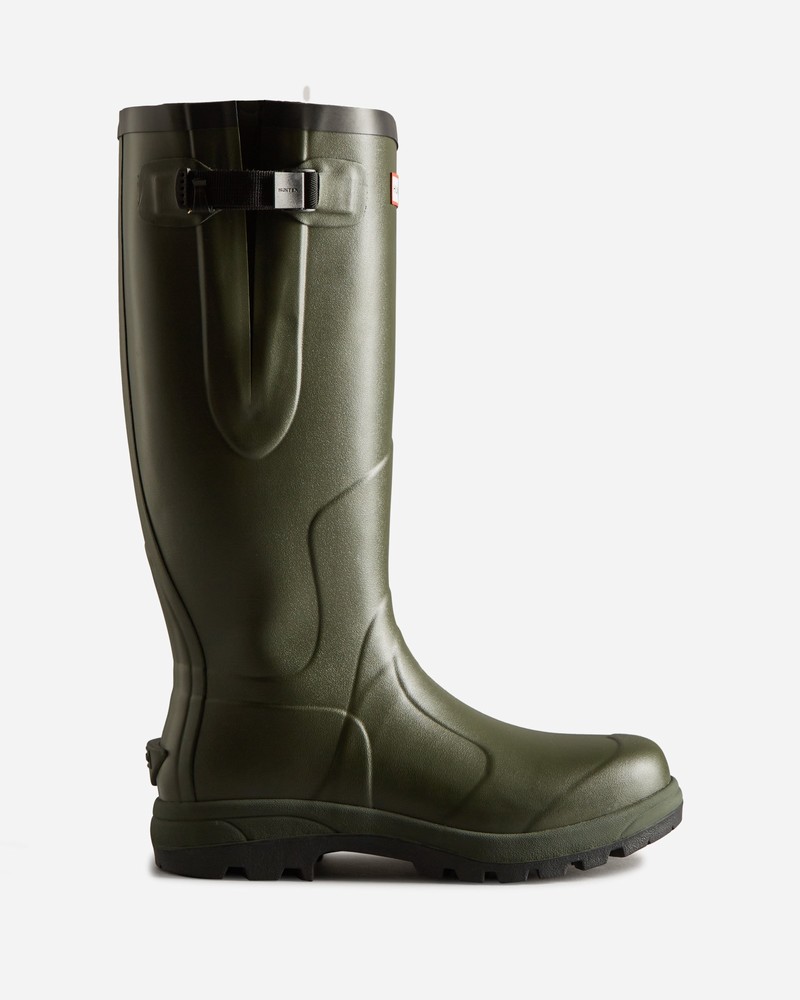 Botas Wellington Hunter Balmoral Classic Side Adjustable Feminino Verdes | 894434625
