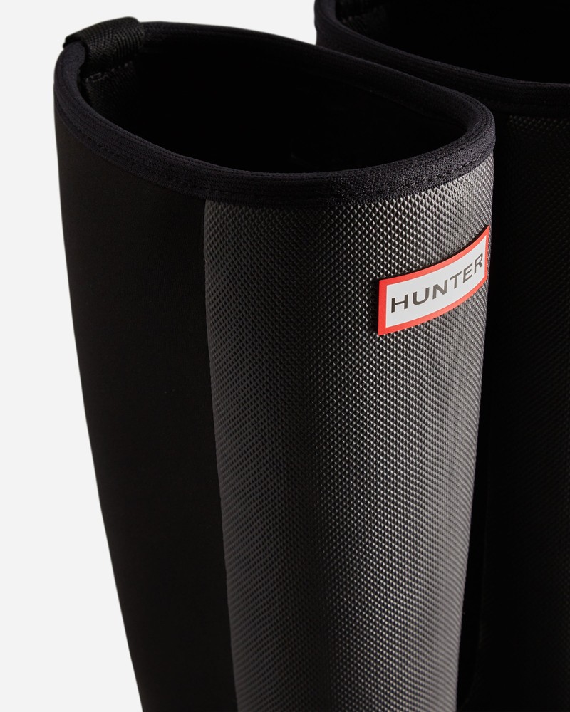 Botas Wellington Hunter Balmoral Field Hybrid Tall Feminino Pretas | 819177526