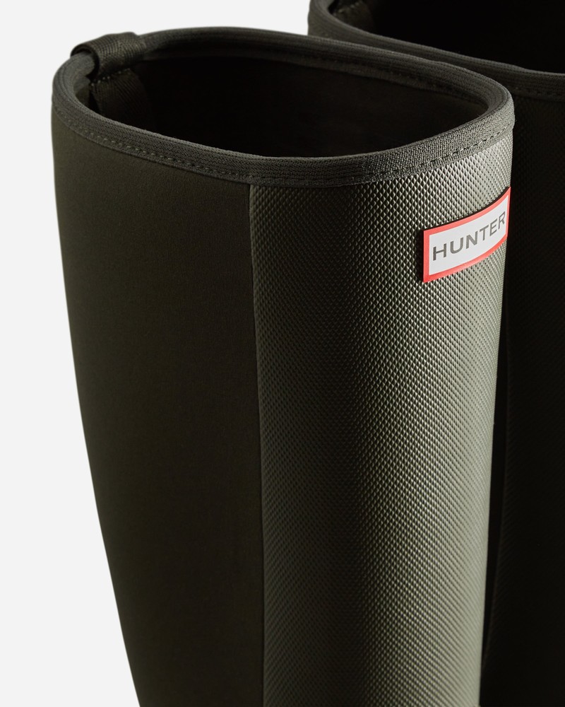 Botas Wellington Hunter Balmoral Field Hybrid Tall Masculino Verdes | 67997743