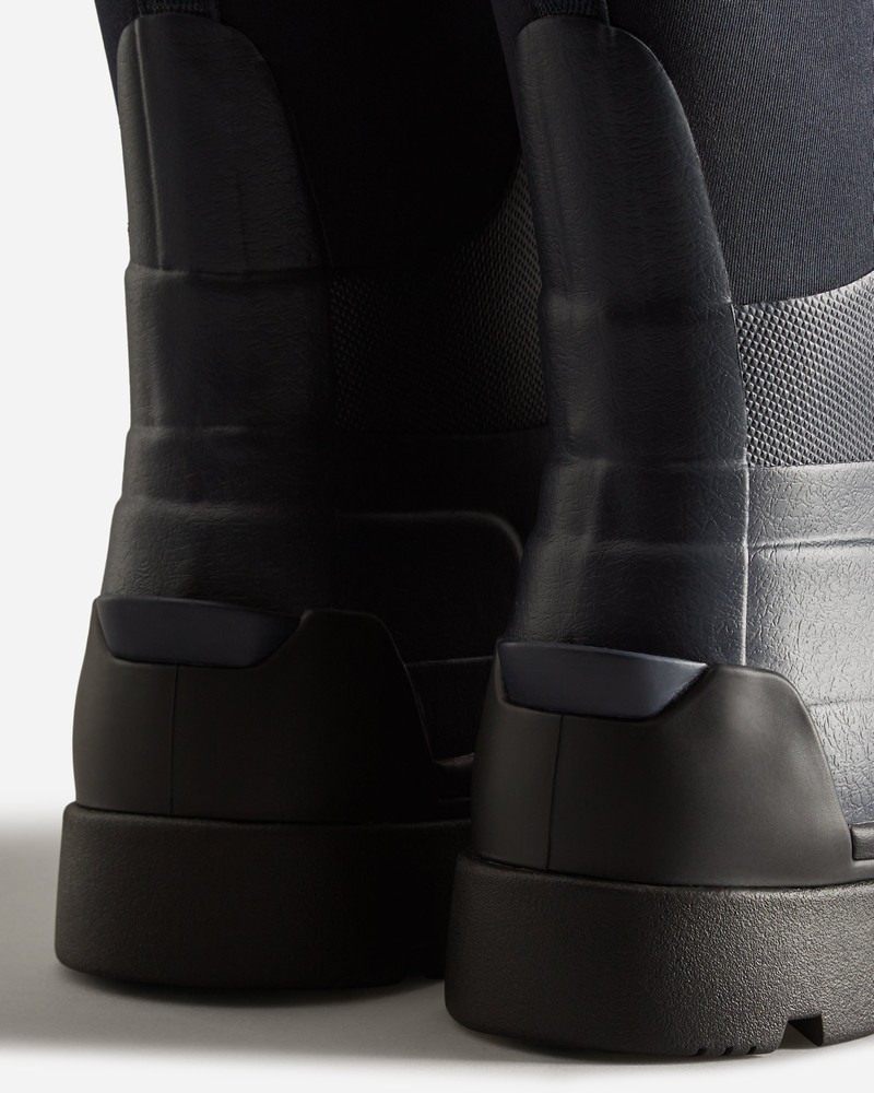 Botas Wellington Hunter Balmoral Field Hybrid Tall Feminino Pretas | 313712322