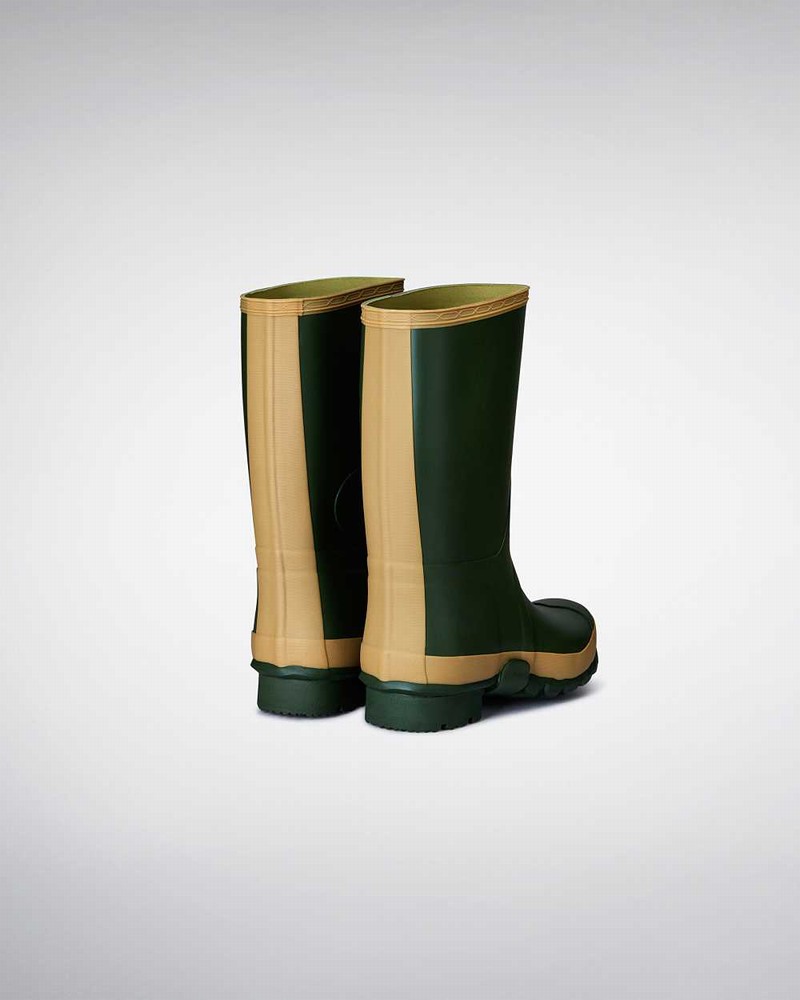 Botas Wellington Hunter Gardener Masculino Verdes | 214869206