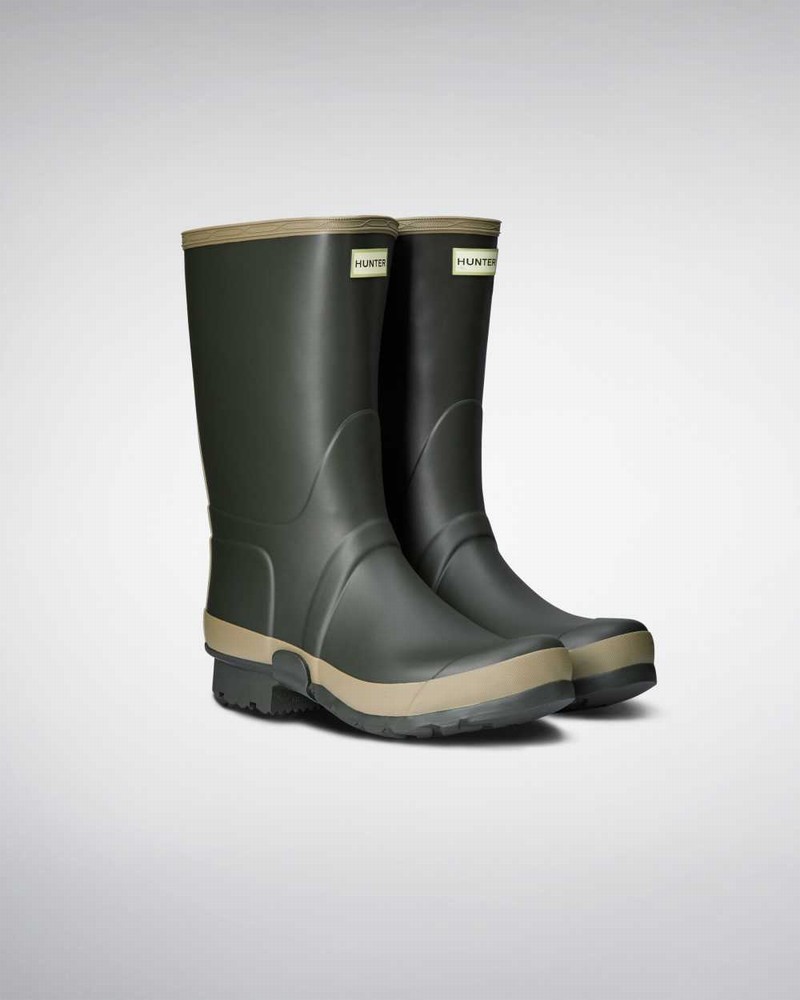 Botas Wellington Hunter Gardener Masculino Verde Oliva | 118216