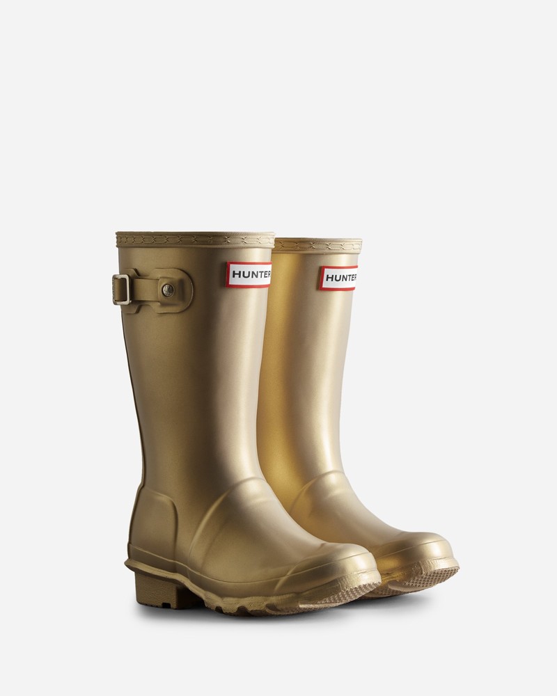 Botas Wellington Hunter Nebula Criança Douradas | 758596397