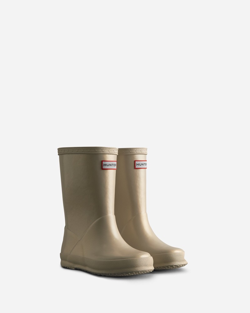 Botas Wellington Hunter Nebula Criança Douradas | 494559230