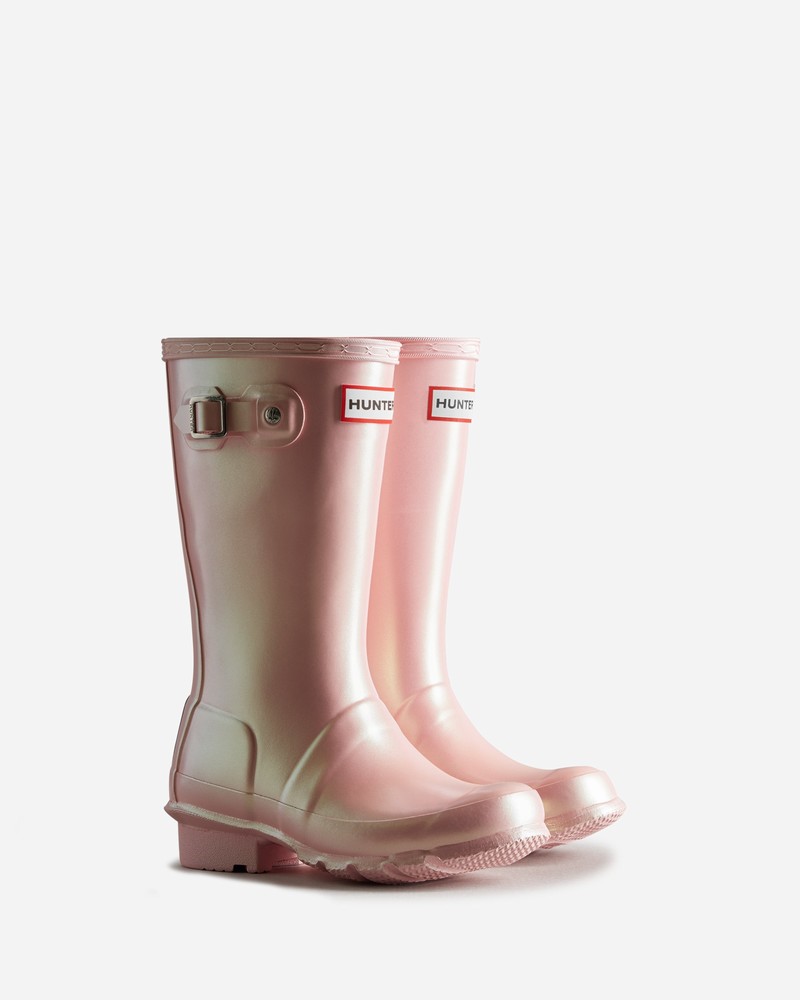 Botas Wellington Hunter Nebula Criança Rosa | 330916774