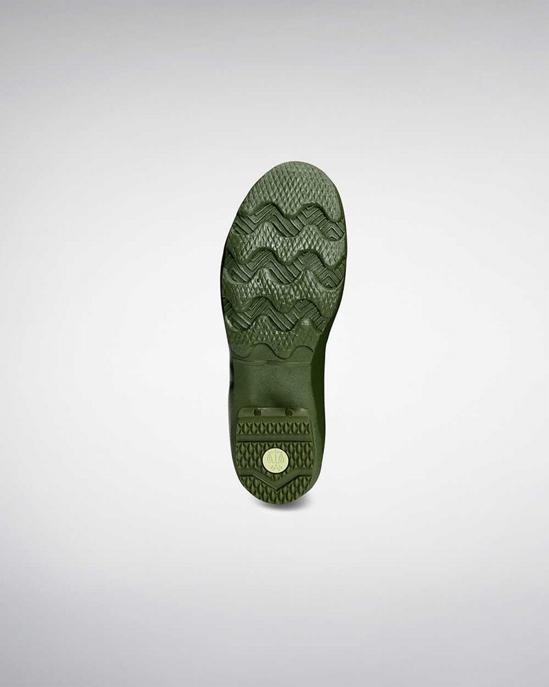 Botas Wellington Hunter Norris Field Masculino Verdes | 842548237