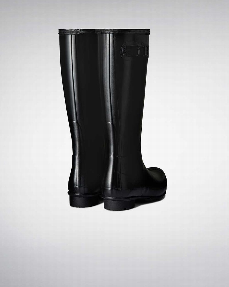 Botas Wellington Hunter Norris Field Masculino Pretas | 860670913