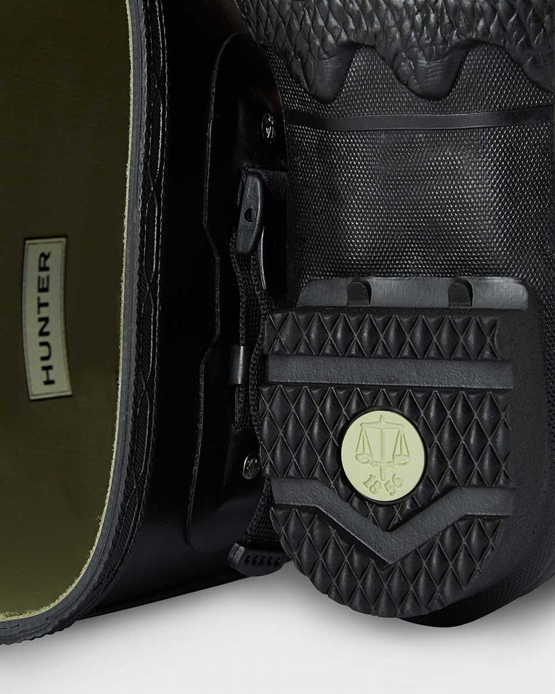 Botas Wellington Hunter Norris Field Masculino Pretas | 860670913