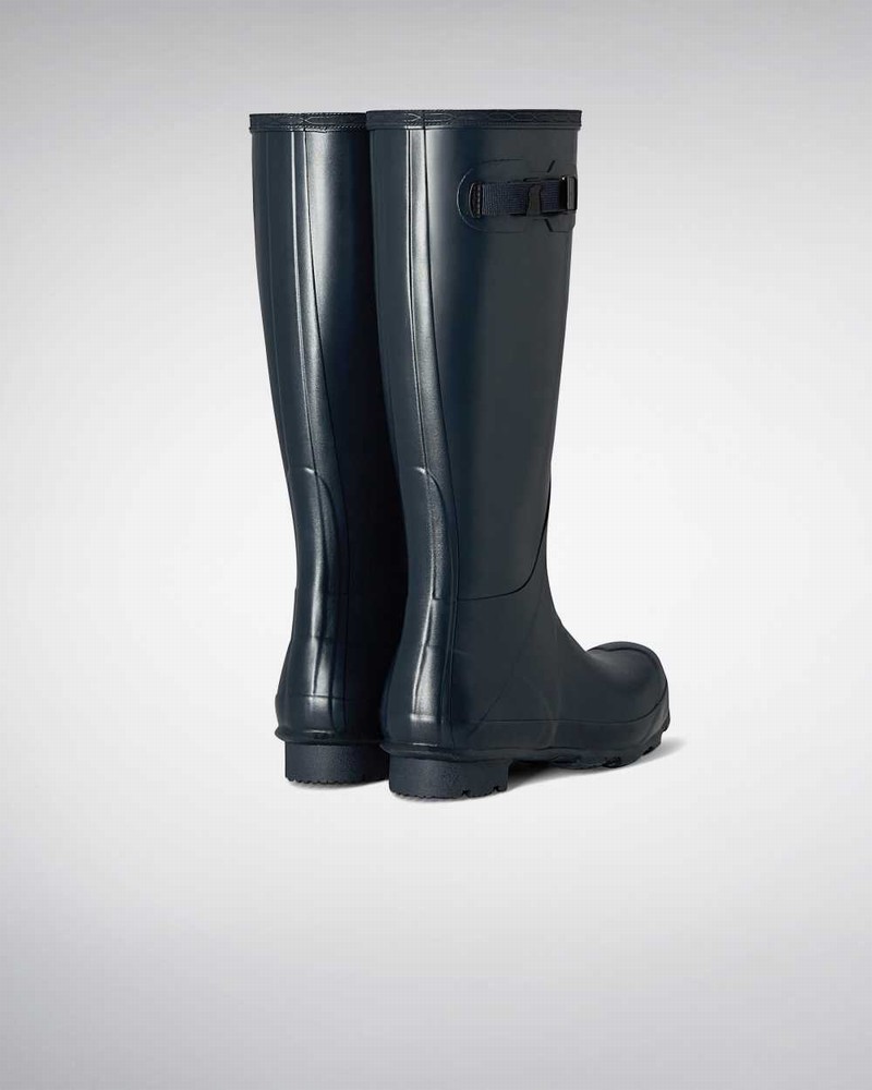 Botas Wellington Hunter Norris Field Masculino Azul Marinho | 732563532