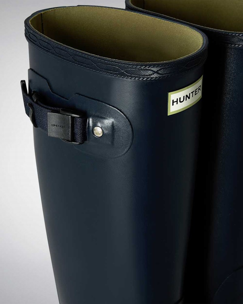 Botas Wellington Hunter Norris Field Masculino Azul Marinho | 732563532