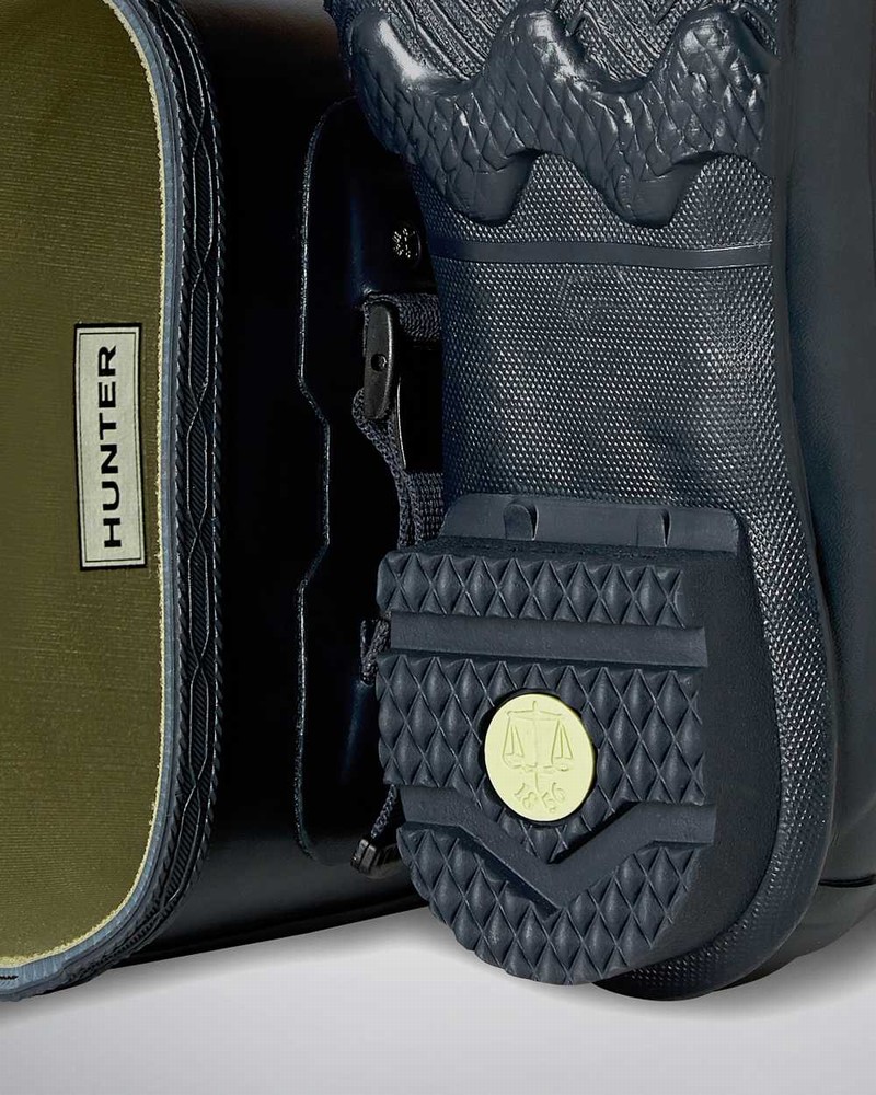 Botas Wellington Hunter Norris Field Masculino Azul Marinho | 732563532