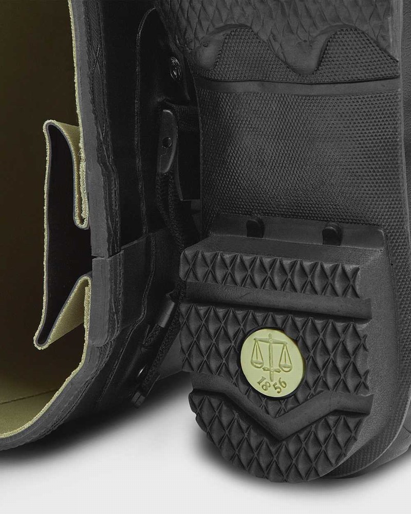 Botas Wellington Hunter Norris Field Side Adjustable Masculino Pretas | 658479521