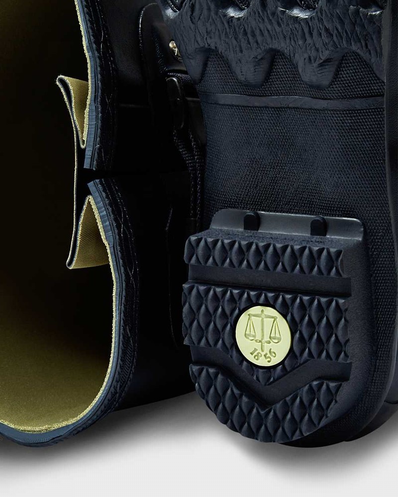 Botas Wellington Hunter Norris Field Side Adjustable Masculino Azul Marinho | 836326859