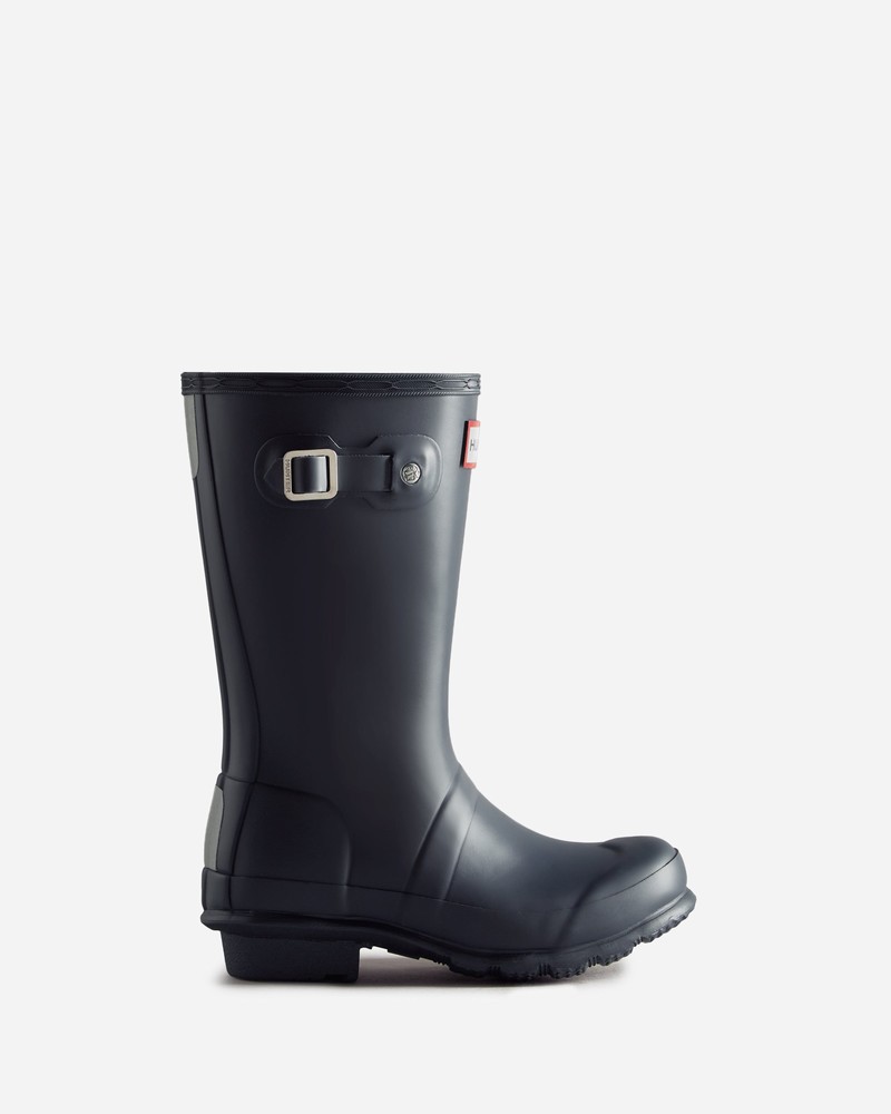 Botas Wellington Hunter Original Criança Azul Marinho | 269150610