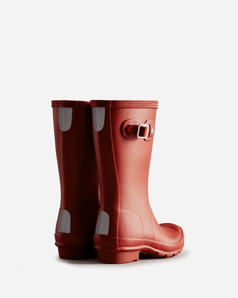Botas Wellington Hunter Original Criança Vermelhas | 48151939