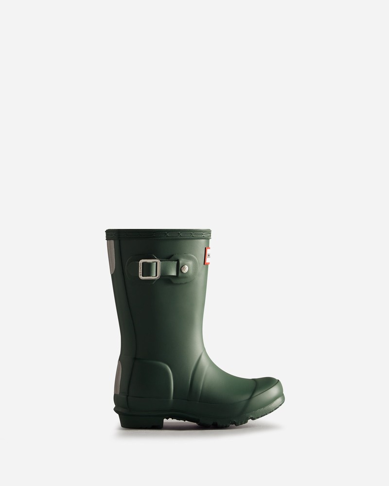 Botas Wellington Hunter Original Criança Verdes | 694054612