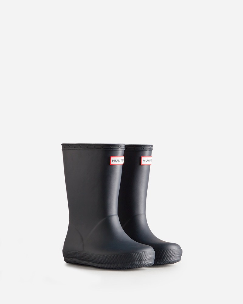 Botas Wellington Hunter Original Criança Azul Marinho | 704542101